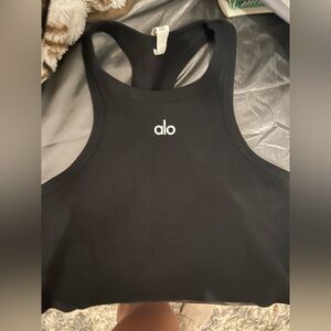 ALO Yoga Black Crop Top